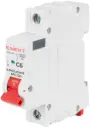Модульний автоматичний вимикач e.mcb.stand.60.1.C6, 1р, 6А, C, 6кА
